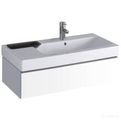 Будкрам купить iCon Шкафчик под умывальник 890x240x477 мм, белый глянец, лак