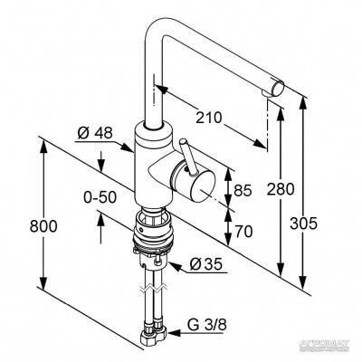 Будкрам купити L-INE Змішувач д/кухні L-INE Змішувач д/кухні 2