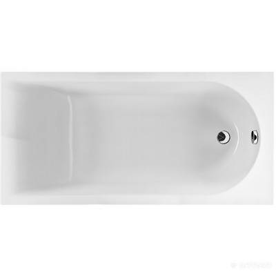 Будкрам купити Ванна акрилова прямокутна MIRRA 170х80 см у комплектi з нiжками та елементами крiплення, біла