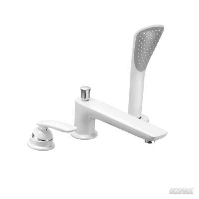 Будкрам купить Balance white Смеситель 3-отв. для ванны
