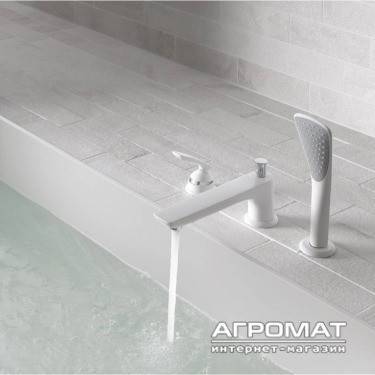 Будкрам купити Balance white Змішувач 3-отв. д/ванни Balance white Змішувач 3-отв. д/ванни 2