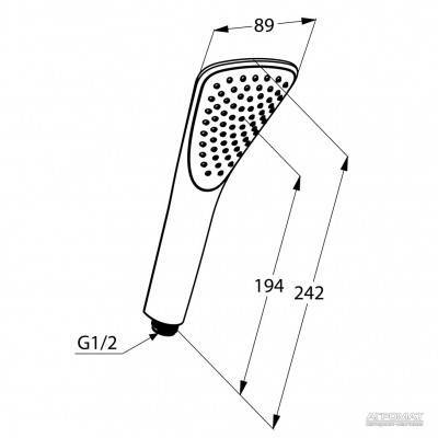 Будкрам купити Fizz 1S Ручний душ Fizz 1S Ручний душ 2