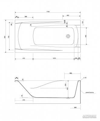 Будкрам купити ZEN Ванна 170x85 ZEN Ванна 170x85 3