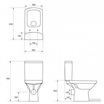 Будкрам купити EASY 400 Компакт 011 3/5 кр. дюропласт LIFT EASY 400 Компакт 011 3/5 кр. дюропласт LIFT 3