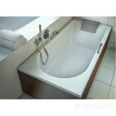 Будкрам купити Ванна акрилова прямокутна MIRRA 150х75 см у комплектi з нiжками та елементами крiплення, біла Ванна акрилова прямокутна MIRRA 150х75 см у комплектi з нiжками та елементами крiплення, біла 2