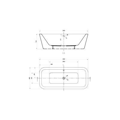 Будкрам купити GREDOS Ванна окремостояча 1800*800*430/555 GREDOS Ванна окремостояча 1800*800*430/555 2