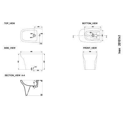 Будкрам купити IVEN Біде IVEN Біде 2