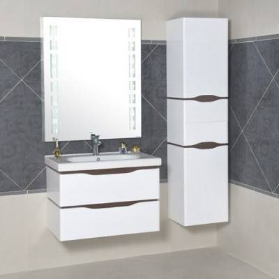 Будкрам купить ВЕНЕЦИЯ Тумба подвесная с раковиной-80 Сити, венге ВЕНЕЦИЯ Тумба подвесная с раковиной-80 Сити, венге 2