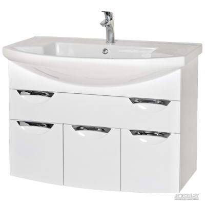 Будкрам купити ГЛОРІЯ Тумба підвісна з раковиною-90 Евіта