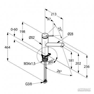 Будкрам купити Tangenta Змішувач д/кухні, нерж.сталь Tangenta Змішувач д/кухні, нерж.сталь 2