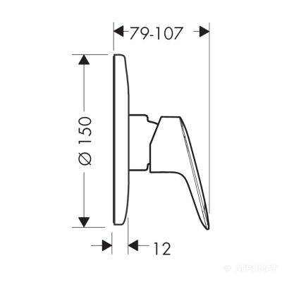 Будкрам купити Logis Змішувач ВМ д/душа Logis Змішувач ВМ д/душа 2