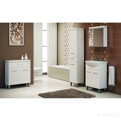 Будкрам купить СЕТ 514 OLIVIA CERSANIA тумба раковина 60 белая NEW  СЕТ 514 OLIVIA CERSANIA тумба раковина 60 белая NEW  3