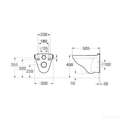 Будкрам купить LOGIC Унитаз подвесной крышка LOGIC Унитаз подвесной крышка 2