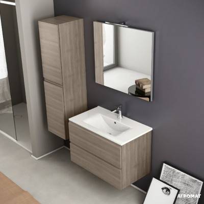 Будкрам купити SLIM 80 Раковина топ біла  на тумбу  PU0007 810х460