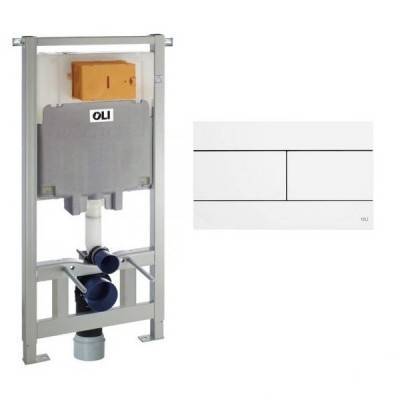 Будкрам купити 600171 OLI80 Інсталяція механічна+659041 Slim Клавіша, білий (3пак) або (1пак)