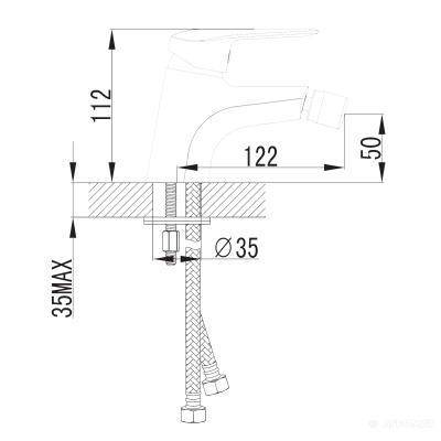 Будкрам купити Dijon Змішувач д/біде Dijon Змішувач д/біде 2