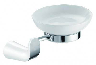 Будкрам купити KATARINA Мильниця з тримачем, хром-білий