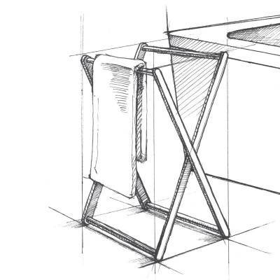 Будкрам купить Держатель для полотенец на пол, хром
 Держатель для полотенец на пол, хром
 2