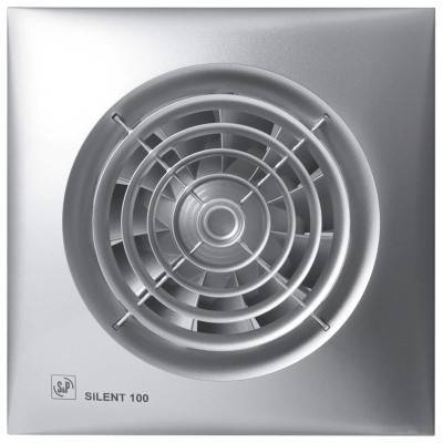 Будкрам купити SILENT-100 CZ  SILVER *230V50* витяжний вентилятор, колір срібний