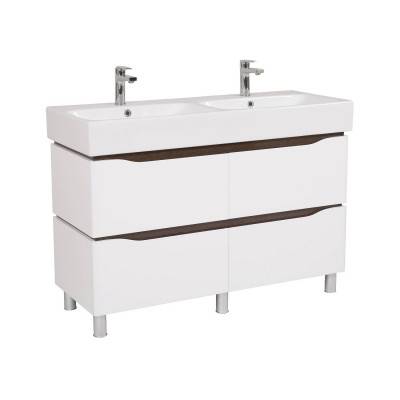 Будкрам купити ВЕНЕЦІЯ Тумба з раковиною-100 2-отв. Пінто, венге