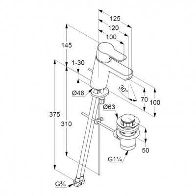 Будкрам купити Pure&Easy Душовий комплект Pure&Easy Душовий комплект 3
