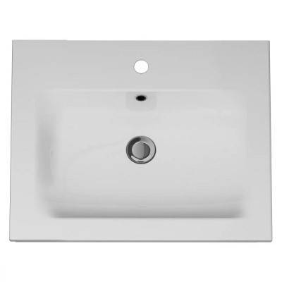 Будкрам купить SPIRIT 2.0, Раковина мебельная, керамическая, 60 см, встроенная, цвет: белый, глянец