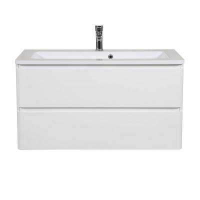 Будкрам купити АКЦЕНТ Тумба підвісна з раковиною-100 Альфа АКЦЕНТ Тумба підвісна з раковиною-100 Альфа 2