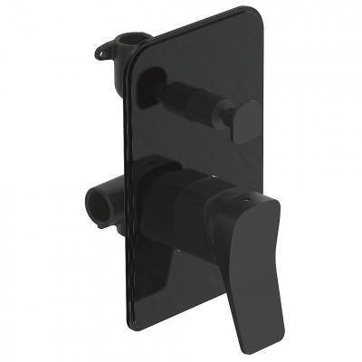 Будкрам купить UP Смеситель скрытого монтажа для ванны, черный матовый