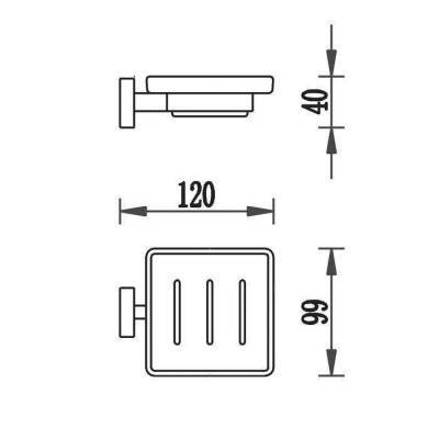Будкрам купити TERRA Мильниця TERRA Мильниця 2