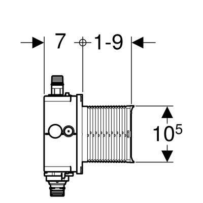 Будкрам купити Блок управління змивом уриналу Блок управління змивом уриналу 3