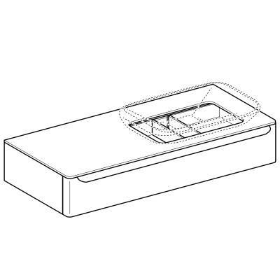 Будкрам купити myDay Тумба для умивальника 60 см, що вбуд. в стільницю, з полицею зліва, з вирізом під сифон справа, з 1 висув. ящиком, колір білий глянець myDay Тумба для умивальника 60 см, що вбуд. в стільницю, з полицею зліва, з вирізом під сифон справа, з 1 висув. ящиком, колір білий глянець 2