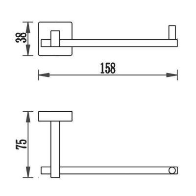 Будкрам купити TERRA Тримач д/паперу TERRA Тримач д/паперу 2