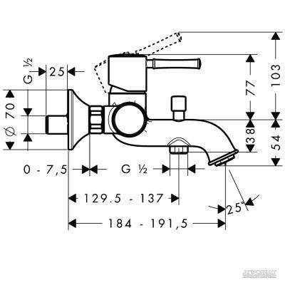 Будкрам купить Talis Classic Смеситель для ванны Talis Classic Смеситель для ванны 2