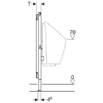 Будкрам купити Duofix рама д/уринала із зовнішнім змивним клапаном Duofix рама д/уринала із зовнішнім змивним клапаном 4
