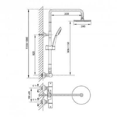 Будкрам купить Душевая система для душа Душевая система для душа 2