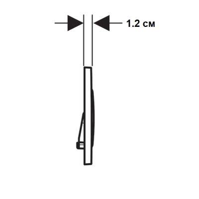 Будкрам купити Sigma20 Клавіша змиву, подвійний змив, легкоочисна поверхня, колір білий, декор.кільця білий мат Sigma20 Клавіша змиву, подвійний змив, легкоочисна поверхня, колір білий, декор.кільця білий мат 4