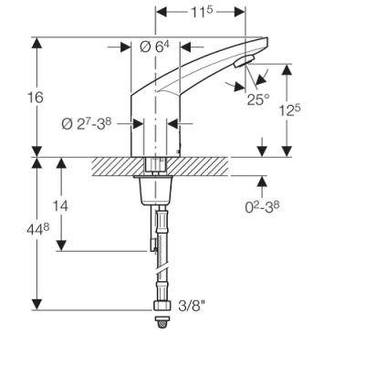 Будкрам купити HyTronic 185 змішувач безконтактний HyTronic 185 змішувач безконтактний 3