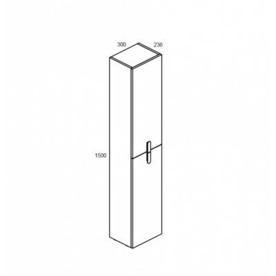 Будкрам купити ROUND Пенал 30 rev. - Сірий ROUND Пенал 30 rev. - Сірий 2