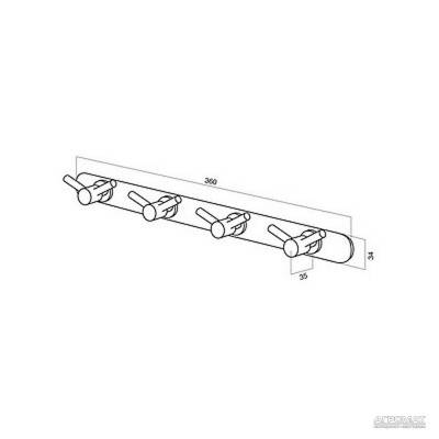 Будкрам купить Bliss A5535964 Набор крючков Bliss A5535964 Набор крючков 2