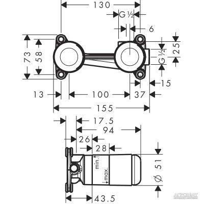 Будкрам купити Внутрішня частина змішувача д/раковини Внутрішня частина змішувача д/раковини 2