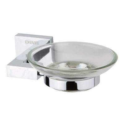 Будкрам купити QUADRO Мильниця, хром + скло