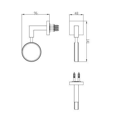 Будкрам купити QUADRO Мильниця, хром + скло QUADRO Мильниця, хром + скло 2