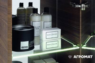 Будкрам купить Alessi ONE пенал с зеркалом и подсветкойна полках, орех Alessi ONE пенал с зеркалом и подсветкойна полках, орех 4