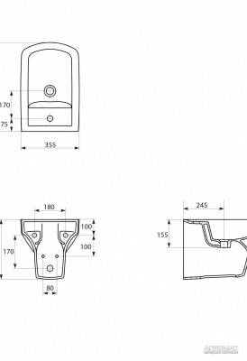 Будкрам купити PURE Біде підвісне PURE Біде підвісне 2