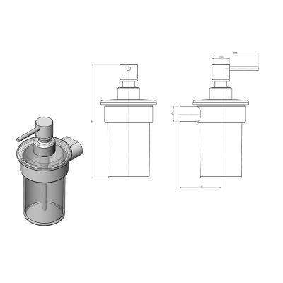 Будкрам купити VINTAGE 2.0 Дозатор рідкого мила, хром VINTAGE 2.0 Дозатор рідкого мила, хром 2