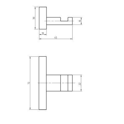 Будкрам купити GRAPHICS 2.0 Гачок, хром GRAPHICS 2.0 Гачок, хром 2