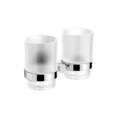 Будкрам купить Hotel Line Стакан с держателем, двойной, хром