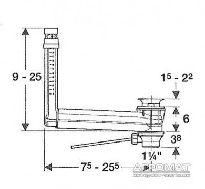 Будкрам купить Clou Система слива/перелива, хромированная крышка Clou Система слива/перелива, хромированная крышка 2