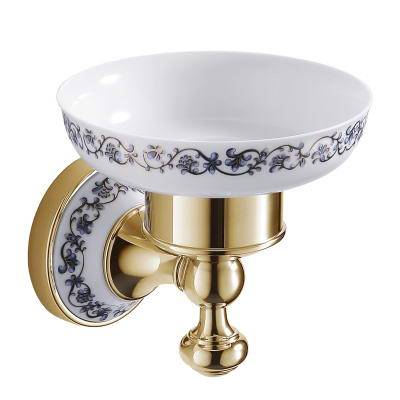 Будкрам купити Charlestone Ceramic Мильниця з тримачем, золото