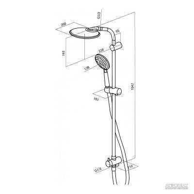 Будкрам купить Bliss L Душ.система Bliss L Душ.система 2